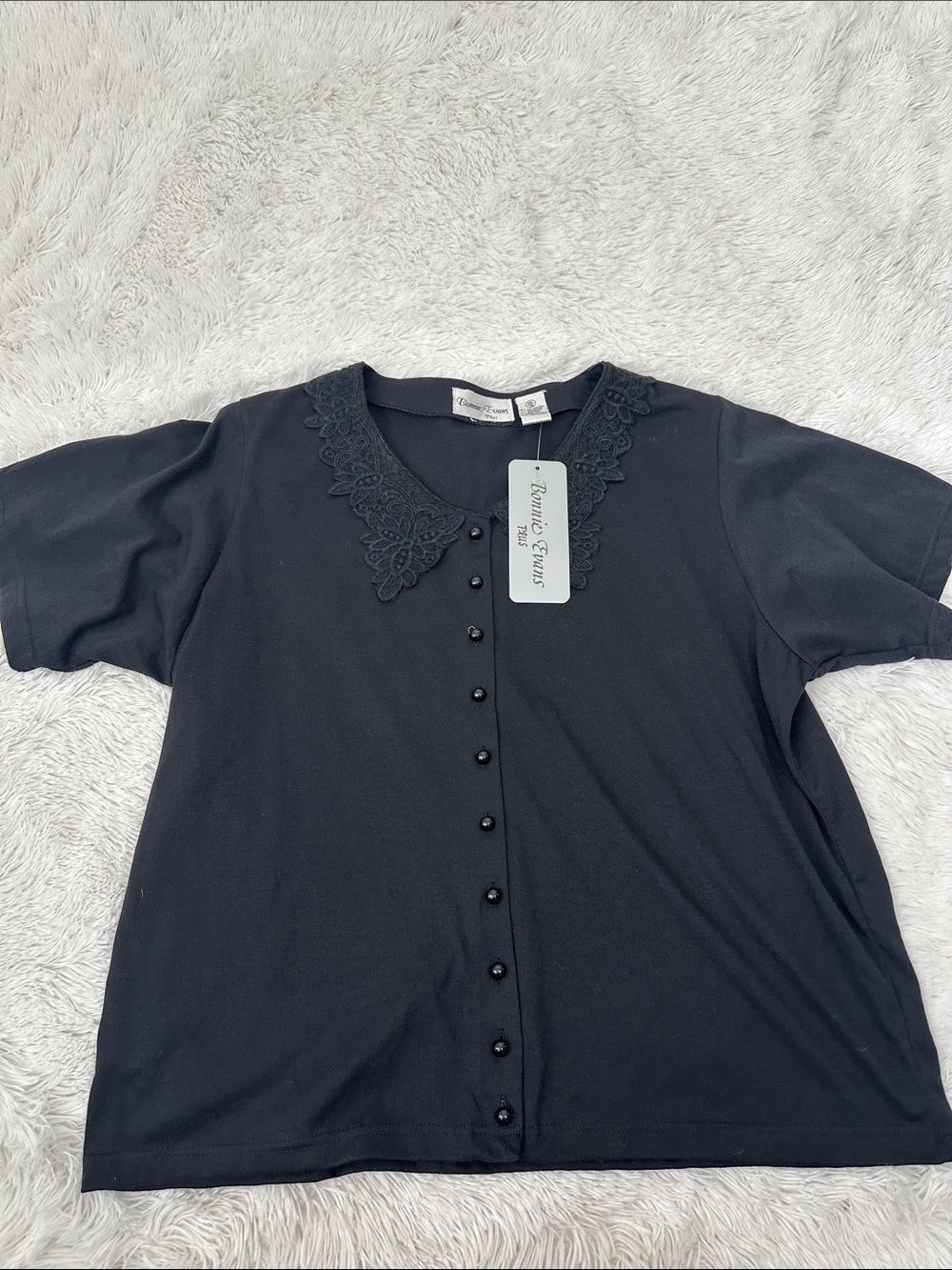 🥕 NWT Vintage Bonnie Evans Button Up Short